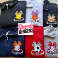 Custom Embroidered Sports Bow Quarter Zip