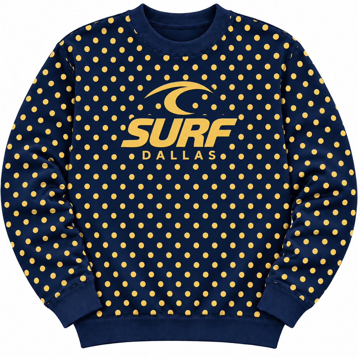 Surf Dallas Polka Dot Crewneck Sweatshirt PREORDER CLOSES OCTOBER 16!