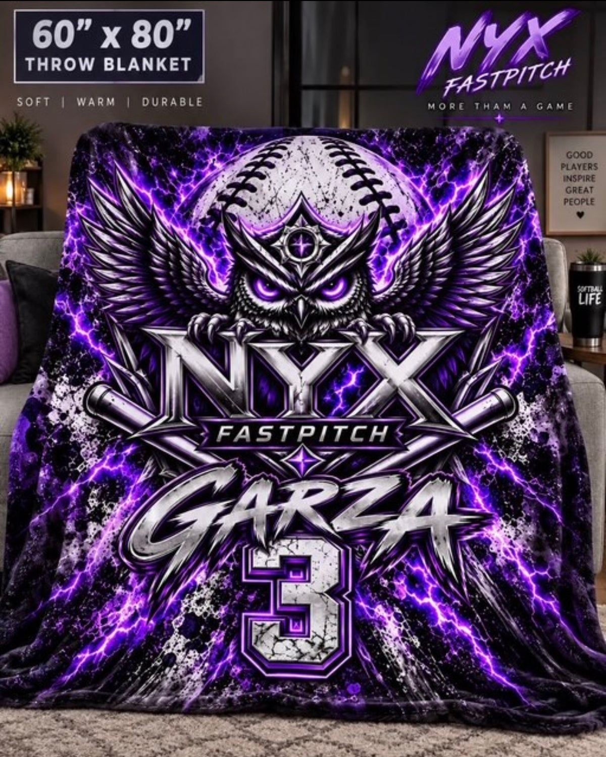 NYX Fastpitch Blanket