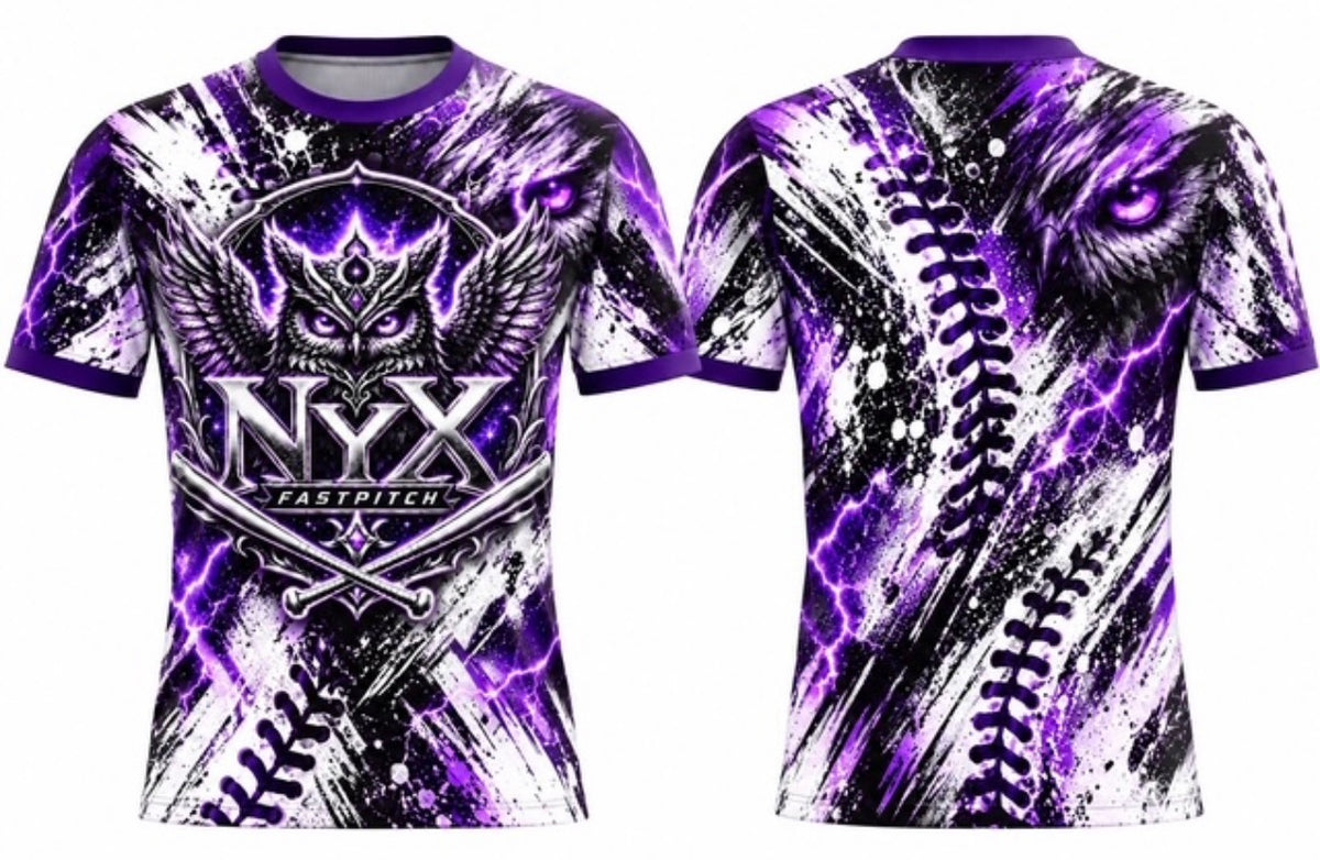 NYX Fastpitch Full Sublimated Tee