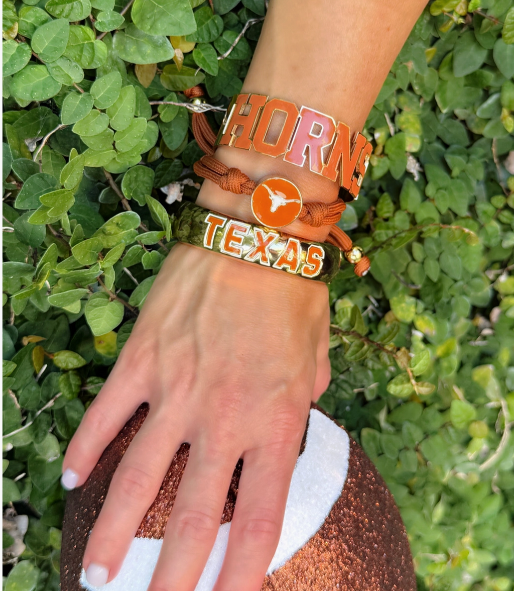 Horns Varsity Outline Cuff