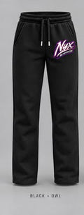 Unisex NYX Fastpitch Classic Straight-Leg Sweatpants Black PREORDER CLOSES OCTOBER 23