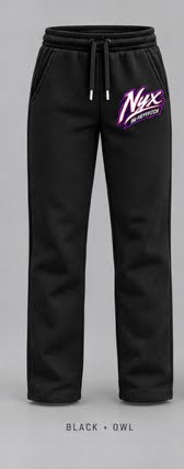 Unisex NYX Fastpitch Classic Straight-Leg Sweatpants Black PREORDER CLOSES OCTOBER 23