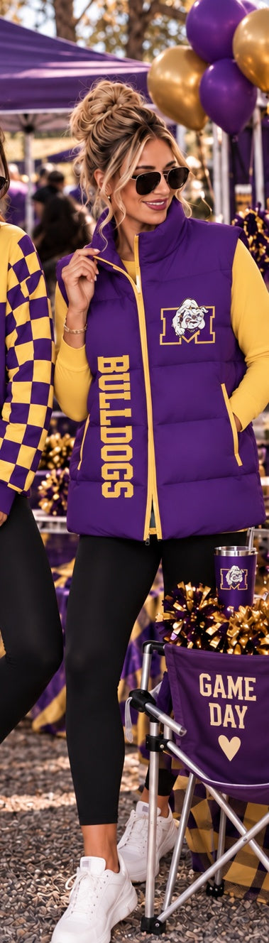 Midland High Game Day Puffer Vest