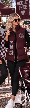 Alamo Scouts Game Day Puffer Vest