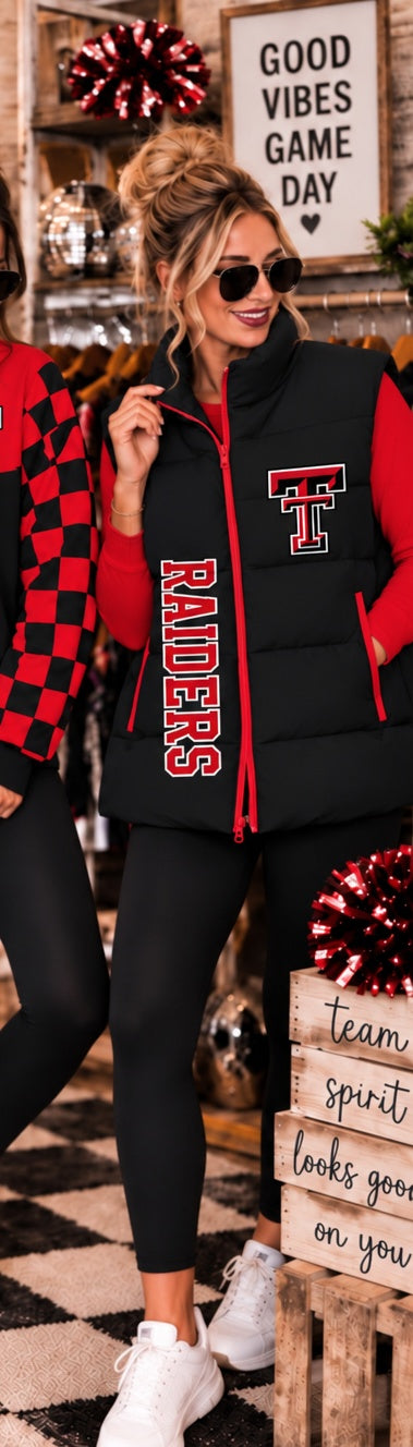 Tech Game Day Puffer Vest (Copy)