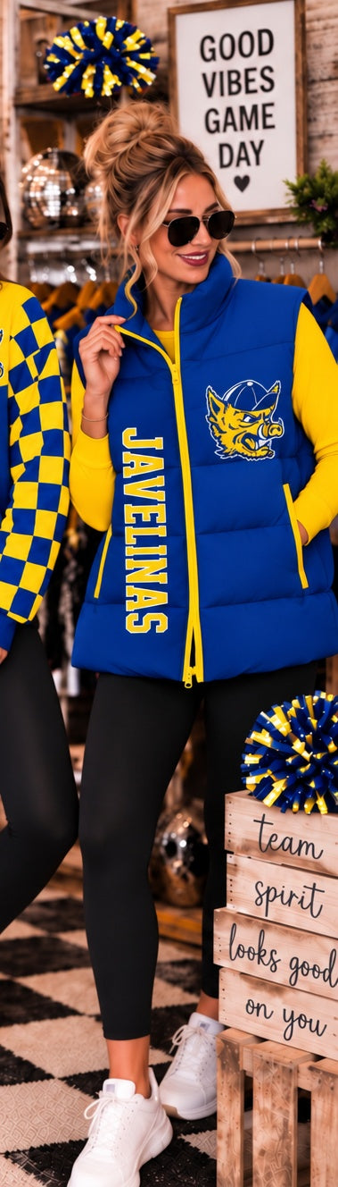 Javelinas Game Day Puffer Vest