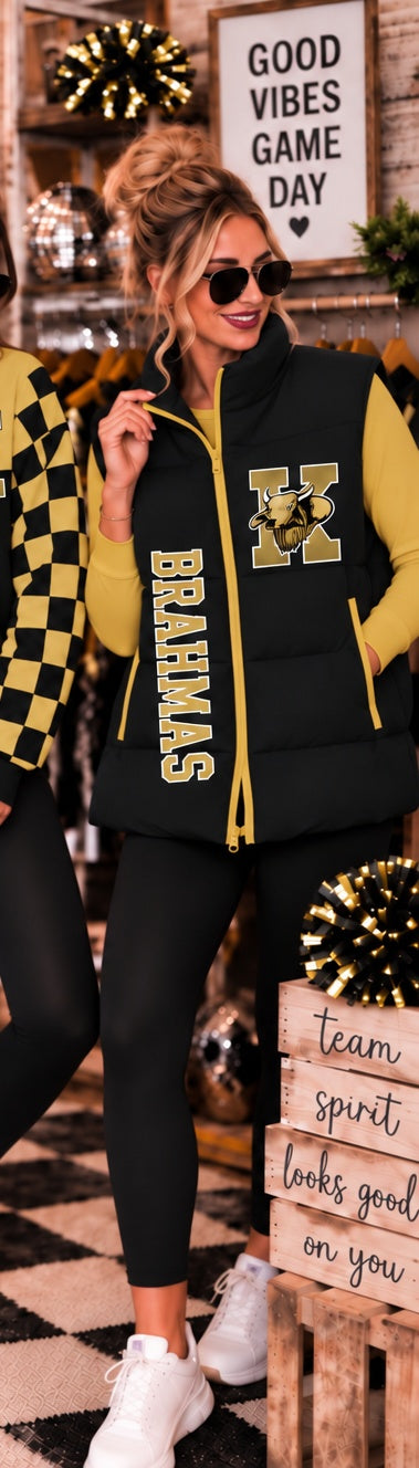 Brahma Game Day Puffer Vest